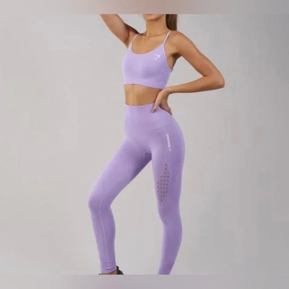 Gymshark lilac leggings best sale